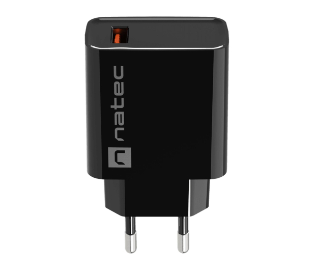 NATEC RIBERA 1X USB-A 18W CZARNA NUC-2058 - 1480398 - zdjęcie 2